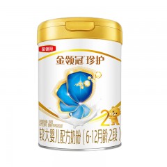 伊利(YILI)金领冠珍护较大婴儿配方奶粉 2段(6-12个月适用) 900g*3